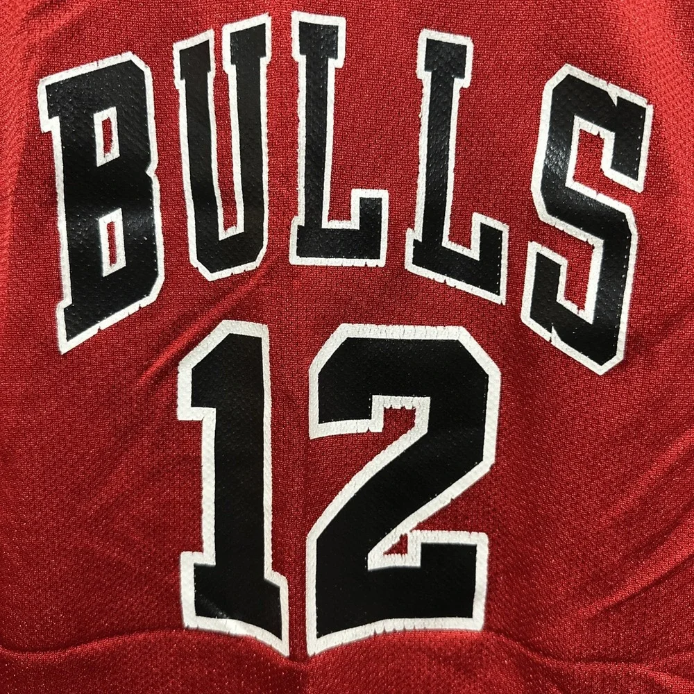 Chicago Bull #12 Kirk Hinrich Reebok Jersey  Youth Size‎ XL (18/20)